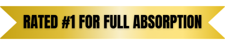 Rated #1 for full absorption